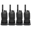 Retevis RT21 Walkie Talkies for Adults 2-Way Radio Long Range 1200mAh Battery 4 Pack
