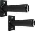 Yes4All Wall Mounted Weight Plate Holder - Fit 2inch Olympic Weight Plates, Protective Rubber Pad
