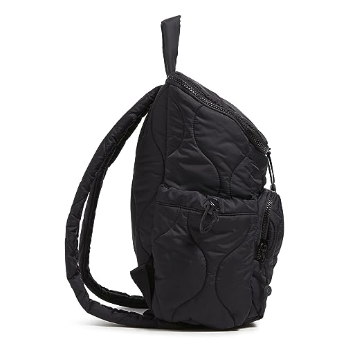 Vera Bradley Featherweight Backpack - One Size Black - Lightweight Recycled Fabric