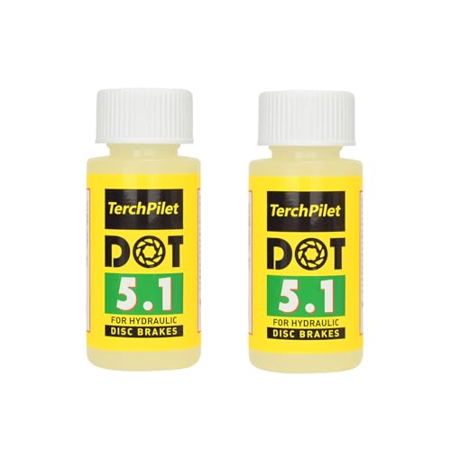High Performance DOT 5.1 Brake Fluid for Bicycle Hydraulic Disc Brakes 120ml