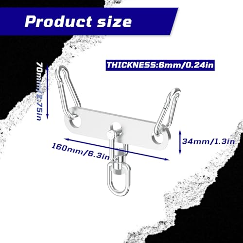 Heavy-Duty Stainless Steel Double to Single Cable Pulley Adapter Plate - 3-Hole