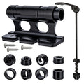 Brown Aluminum Bike Fork Mount Block for Storage & Transport