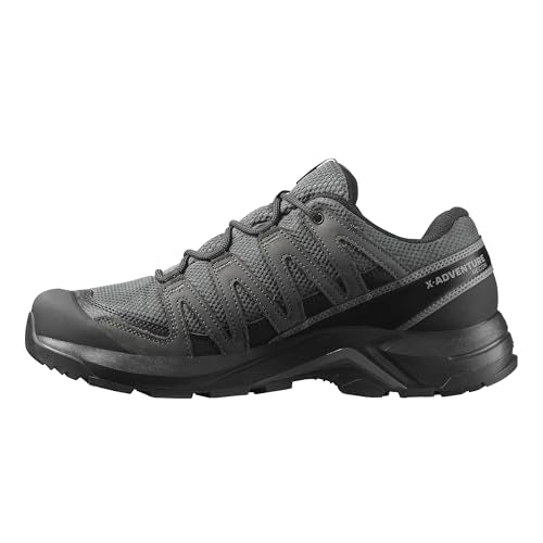Salomon Men's X-Adventure Recon Gore-TEX Waterproof Hiking Shoes - Asphalt/Castlerock/Black 10