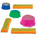 edxeducation Step-a-Trail Obstacle Course for Kids - Logs & Stumps, Indoor & Outdoor