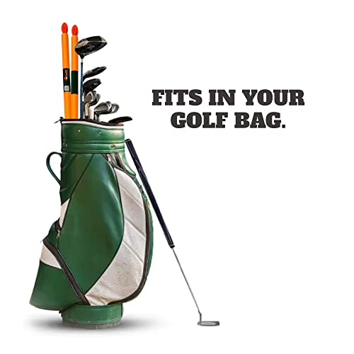 Golf Alignment Rods Set with Padding for Swing Training - Perfect for All Skill Levels