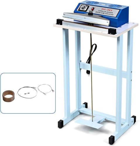 12-Inch Commercial Impulse Bag Sealer Heat Sealing Machine for Plastic Bags