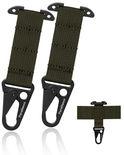 2-Pack MOLLE Clips for Tactical Gear, Belts, Vests & Plate Carriers