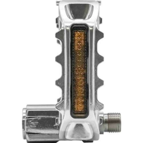 Mikashima FD-7 Wide Bicycle Pedal Black - Foldable Aluminum Alloy Cycling Pedal
