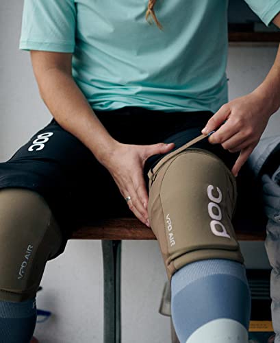 POC VPD Air Knee Cycling Armor - Large Aragonite Brown Impact Protection