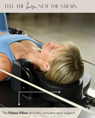 Pilates Neck Support Pillow for Reformer - Ergonomic Cervical Cushion, Compatible with Major Brands