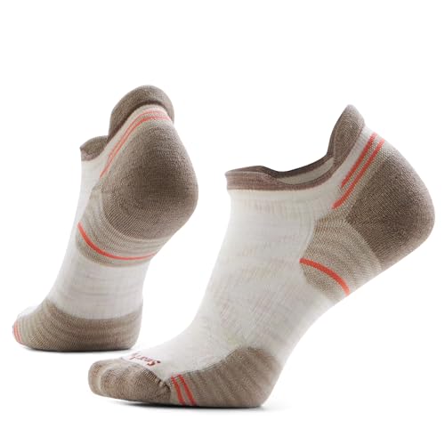 Women's Hiking Ankle Socks with Cushioning - Targeted Support & Breathability, Medium / Moonbeam