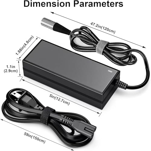24V 2A Electric Scooter Charger for Pride Jazzy & eZip Mobility Scooters