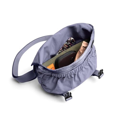 Lilac Haze Bellroy Cinch Mini Messenger Bag 6L - Compact Shoulder Bag with Adjustable Strap