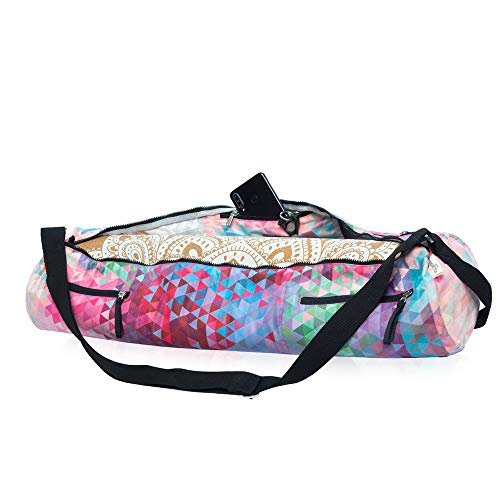 Yogadesignlab Tribeca Sand Yoga Mat Bag - All-in-One Lightweight Travel Bag