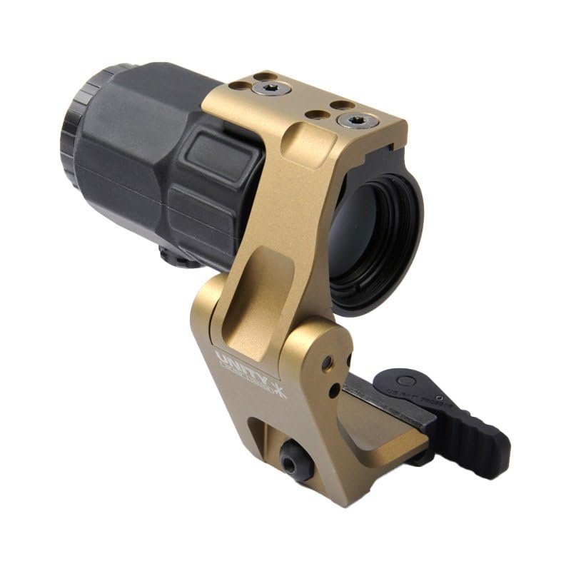 Unity Tactical FAST FTC Omni Magnifier Mount FDE for Rifles
