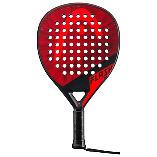 HEAD Flash Red/Black Padel Racket Series - Advanced Power Foam Technology