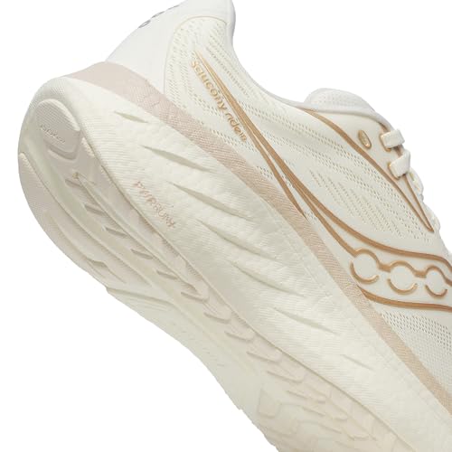 Saucony Women's Ride 18 Sneakers - Vanilla, Size 9 Running Shoes