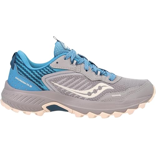 Saucony Women's Excursion Tr15 Trail Running Shoes - Alloy/Topaz, Size 11