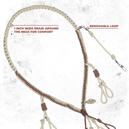 Hunting Lanyard for Calls and Dog Whistle - Paracord with 8 Loops