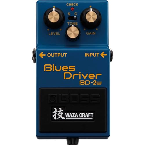 Boss BD-2W Blues Driver Waza Craft Overdrive Pedal - EXP Variation
