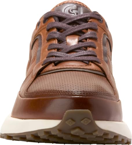 Men's ZeroGrand Remastered Wing Tip Oxford Shoes - British Tan / Madeira, Size 9