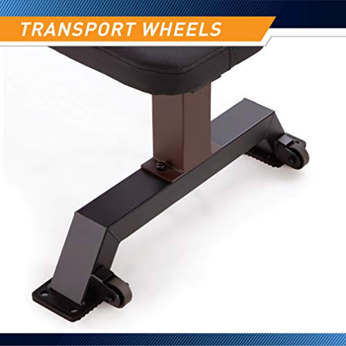 Steelbody Flat Utility Weight Bench - Kodiak Brown, Heavy-Duty Home Gym Equipment