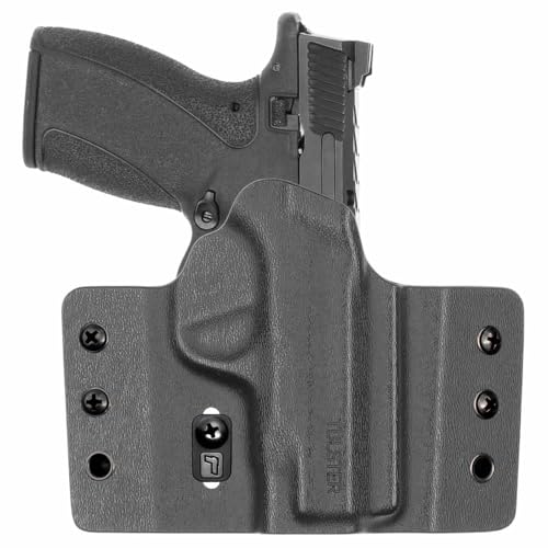 Black Tulster OWB Contour Holster for M&P Bodyguard 2.0 Carry Comp - Optic Compatible
