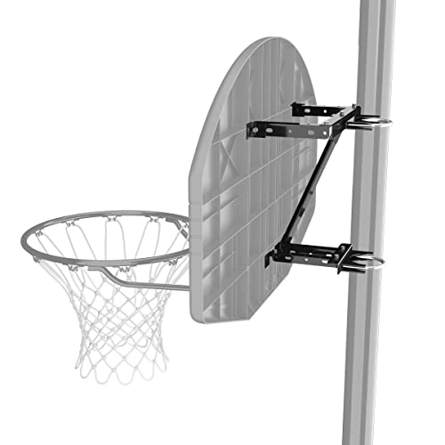 Universal Basketball Backboard Mounting Bracket Fits Roof and Pole