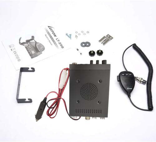 40-Channel CB Radio with Large LED Display and External Speaker Jack