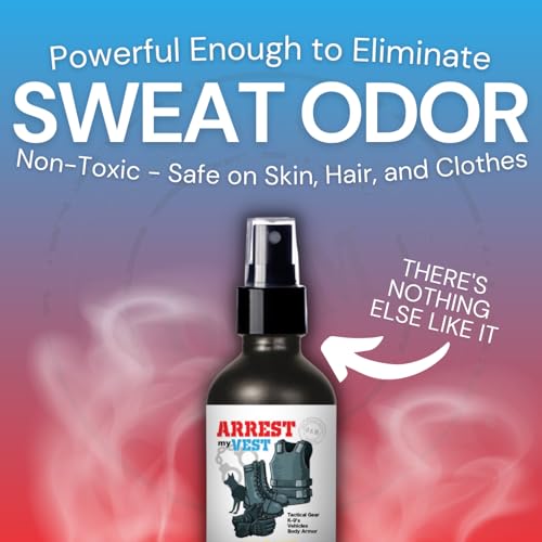 Arrest My Vest Odor Eliminator Refill 128oz for Body Armor & Gear, Midnight Scent