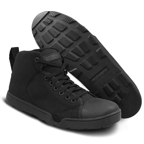 Altama Maritime Dive Fins Compatible Tactical Boots - Unisex Wide Fit, Black, 12 Women/10.5 Men
