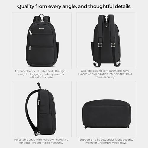 Travelon Anti-Theft Convertible Sling Backpack - One Size Black