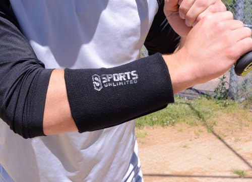 Black 10 Pack Youth Football & Baseball Wrist Coach Wristbands with Viewing Windows