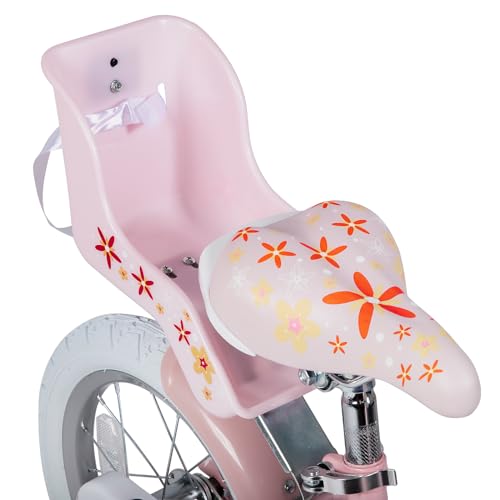JOYSTAR Kids Bike for Girls 12 Inch Unicorn Bicycle with Training Wheels - Pink, Ages 2-4