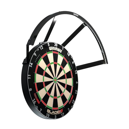 Winmau Polaris Dartboard Light - Black 120° Magnetic LED Light for All Dartboards - Polaris Light