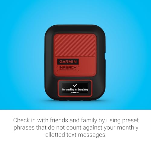 Garmin inReach Messenger Plus Satellite Communicator with Photo and Voice Messaging - New