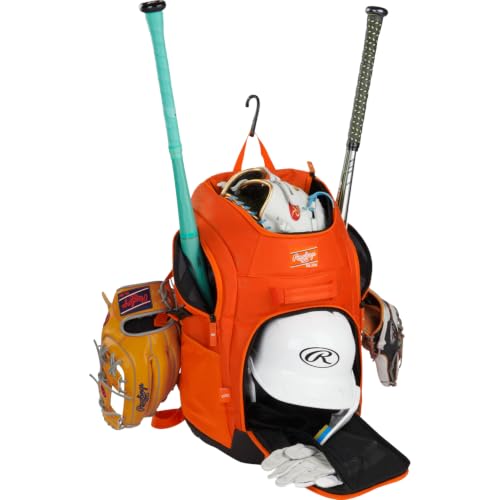 Rawlings Franchise 2.0 Player's Baseball & Softball Backpack - Athletic Orange