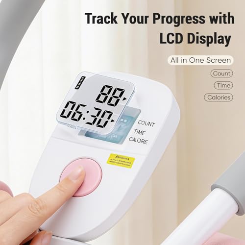 Full Body Home Gym Workout Machine with LCD Display and Adjustable Resistance