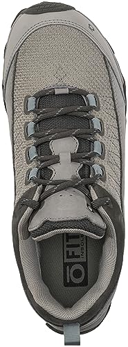 Oboz Women's Ousel Low Hiking Shoe - Drizzle 9 - Outdoor Trail Footwear
