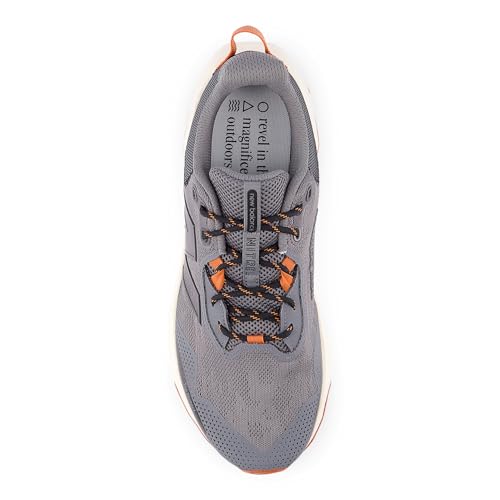 Trail Running Shoes for Men - New Balance Dynasoft Nitrel V6 Castlerock/Black/Sienna 10.5