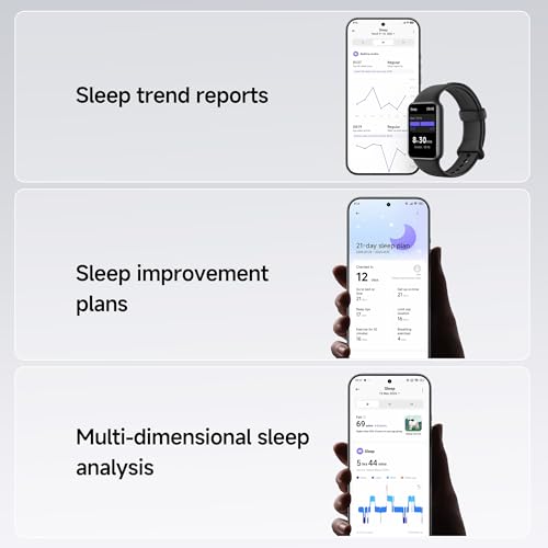 Xiaomi Smart Band 10 Pro Black Fitness Tracker with AMOLED Display & 21-Day Battery