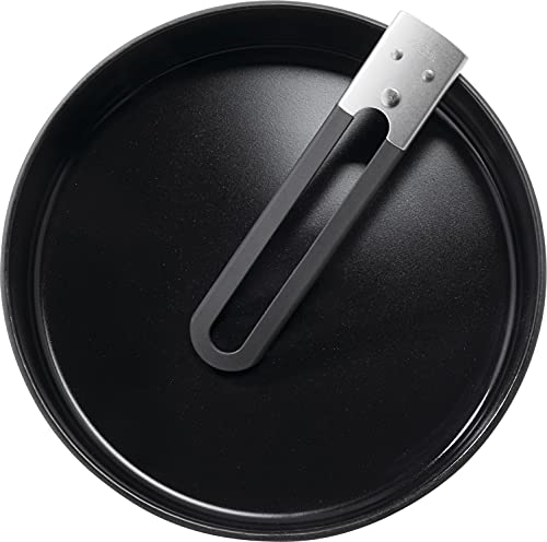 8-Inch Ceramic Nonstick Camping Skillet with Folding Handle