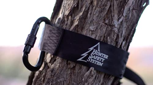 3 Pack Tree Climbing Safety Straps - Heavy-Duty Hunting Gear & Quick-Connect Tree Tether