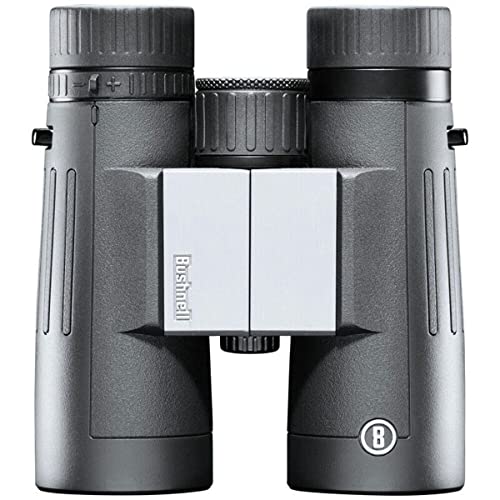 Bushnell PowerView 2 Binoculars Roof Prism, High-Definition Multi-Coated Lenses, Durable Aluminum Chassis, Wide Field