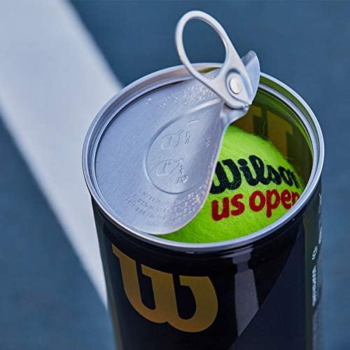 Wilson US Open Tennis Balls - High Performance & Durable | Ideal for All Court Surfaces
