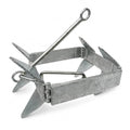MarineNow 25 lb Folding Box Anchor for Boats Up to 40 ft - Galvanized, Compact & Rust-Resistant
