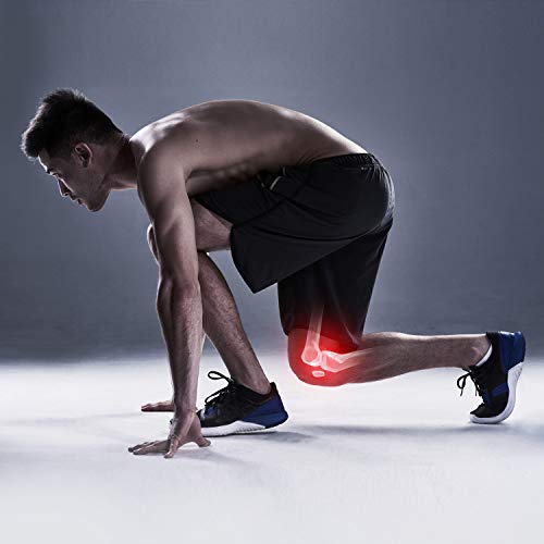 Heelbo Small Copper Infused Knee Compression Sleeve for Pain Relief & Support