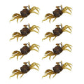 Artificial Crab Bait with Hooks - 8 Pcs Soft Lures for Freshwater & Saltwater Fishing