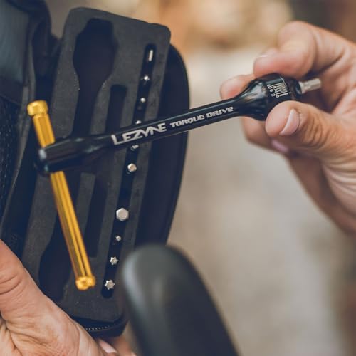LEZYNE Torque Drive Bicycle Torque Wrench Set - 11 Bits, Black, Precise 2-10 Nm