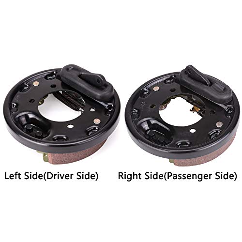 10L0L Brake Assembly Kit for EZGO TXT & Yamaha G14-G22 Golf Carts, Includes Shoes & Hardware
